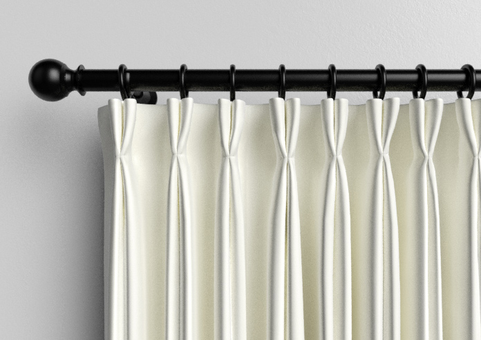 Ultra Luxe Velvet, White Lace - Made to Measure Curtains - Image 10